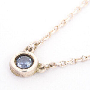 Tiffany Color by the Yard Tanzanite Sterling Silver Necklace